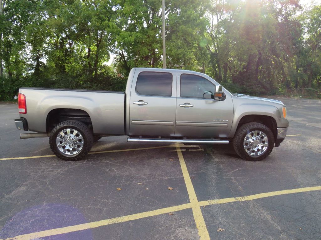 2012 Used GMC Sierra 2500HD 4WD Crew Cab 153.7" SLT at Crencor Leasing &  Sales Serving Goodlettsville, TN, IID 21566632