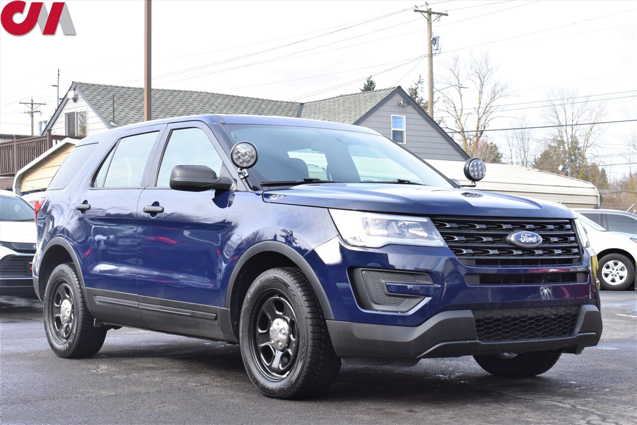 2017 Ford Explorer Police Interceptor Utility | Stock #: C07897 All Wheel  Drive! Bluetooth! Back Up Camera! Spot Lights! All Terrain Tires!