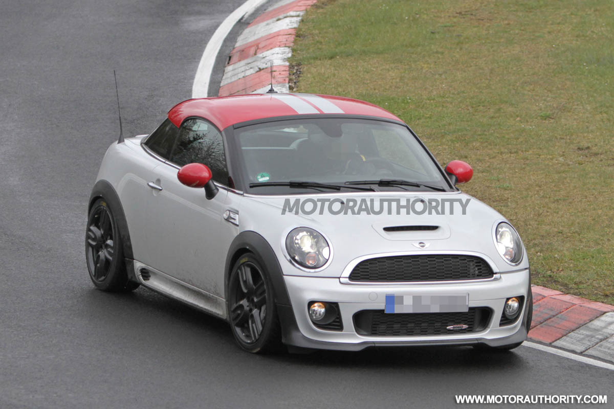 2013 MINI John Cooper Works Coupe GP Edition Spy Shots