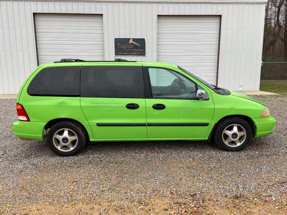 2002 Ford Windstar Van | MARCH 6TH - SIMULCAST AUCTION (LIVE & WEBCAST) @  10:00 AM, TRACTORS, TRUCKS, TRAILERS, IMPLEMENTS | Taylor Auction & Realty