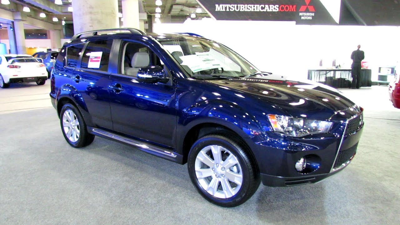 2012 Mitsubishi Outlander 4WD Exterior and Interior at 2012 New York Auto  Show - YouTube