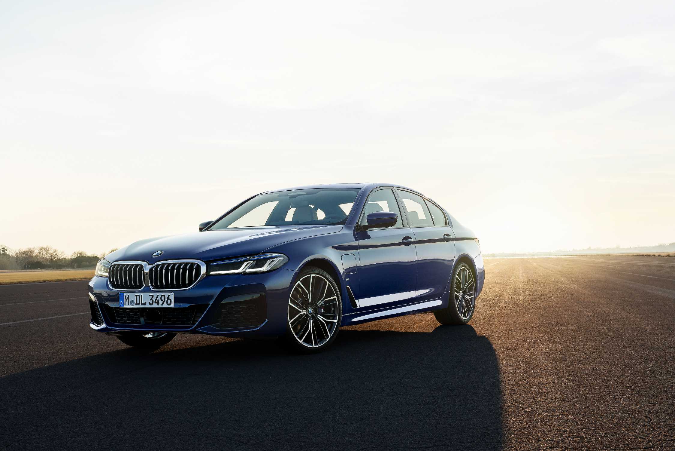 The New 2021 BMW 5 Series Sedan.