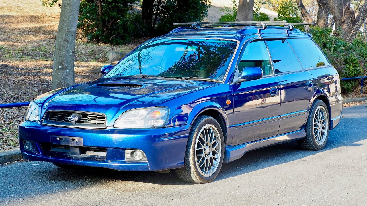 2002 Subaru Legacy GT-B Twin Turbo 5-speed (Canada Import) Japan Auction  Purchase Review - YouTube