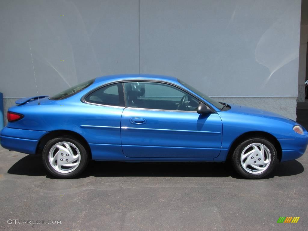 2002 Bright Atlantic Blue Metallic Ford Escort ZX2 Coupe #10229145 Photo #7  | GTCarLot.com - Car Color Galleries