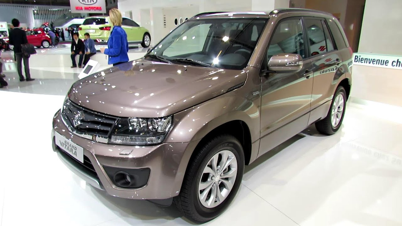 2013 Suzuki Grand Vitara - Exterior and Interior Walkaround - 2012 Paris  Auto Show - YouTube