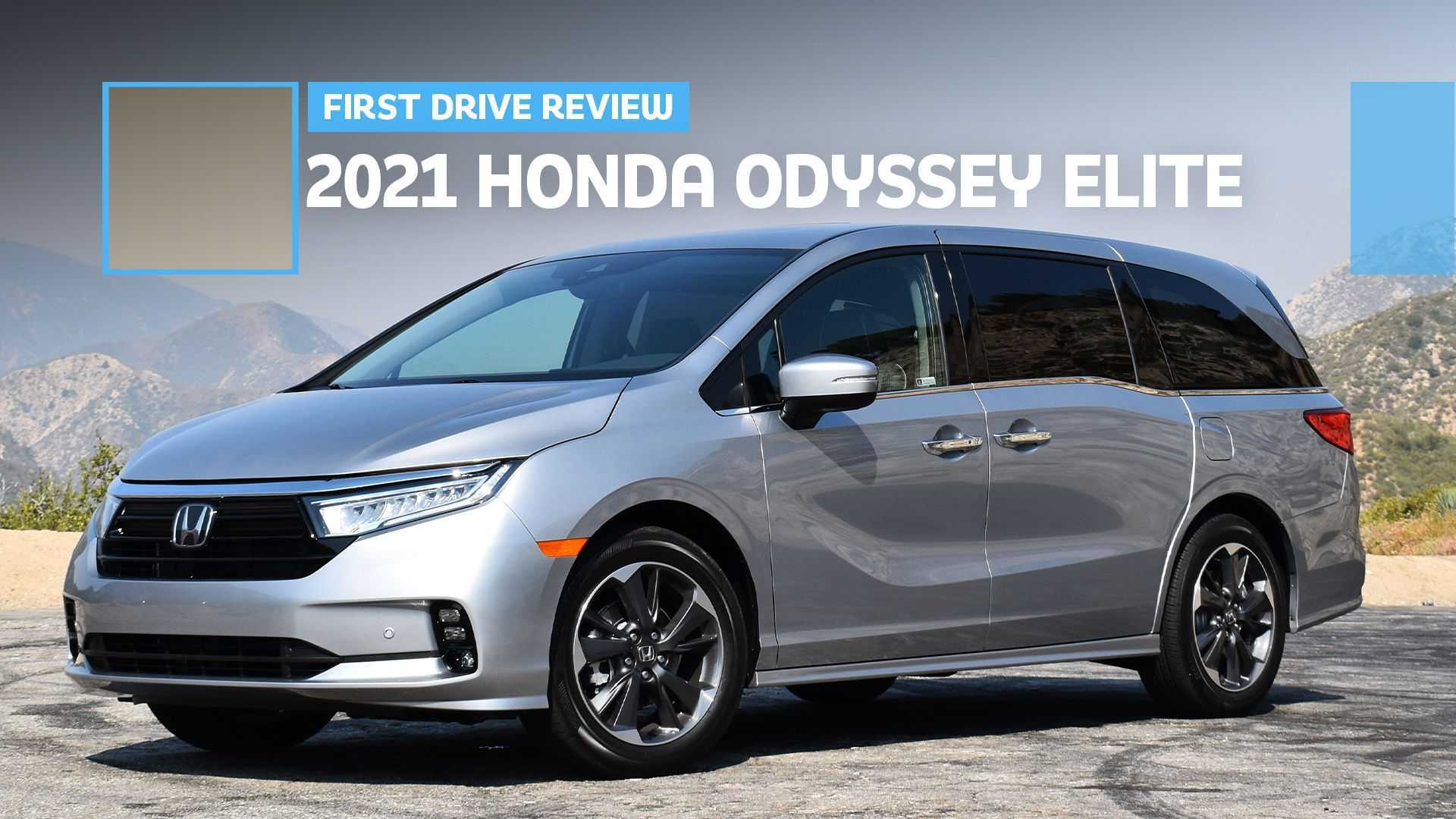 2021 Honda Odyssey First Drive Review: The Future Looks Good