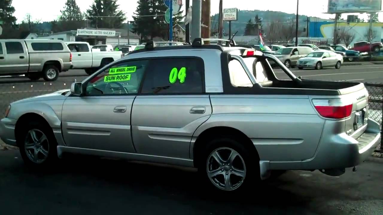 2004 Subaru Baja Turbo - YouTube