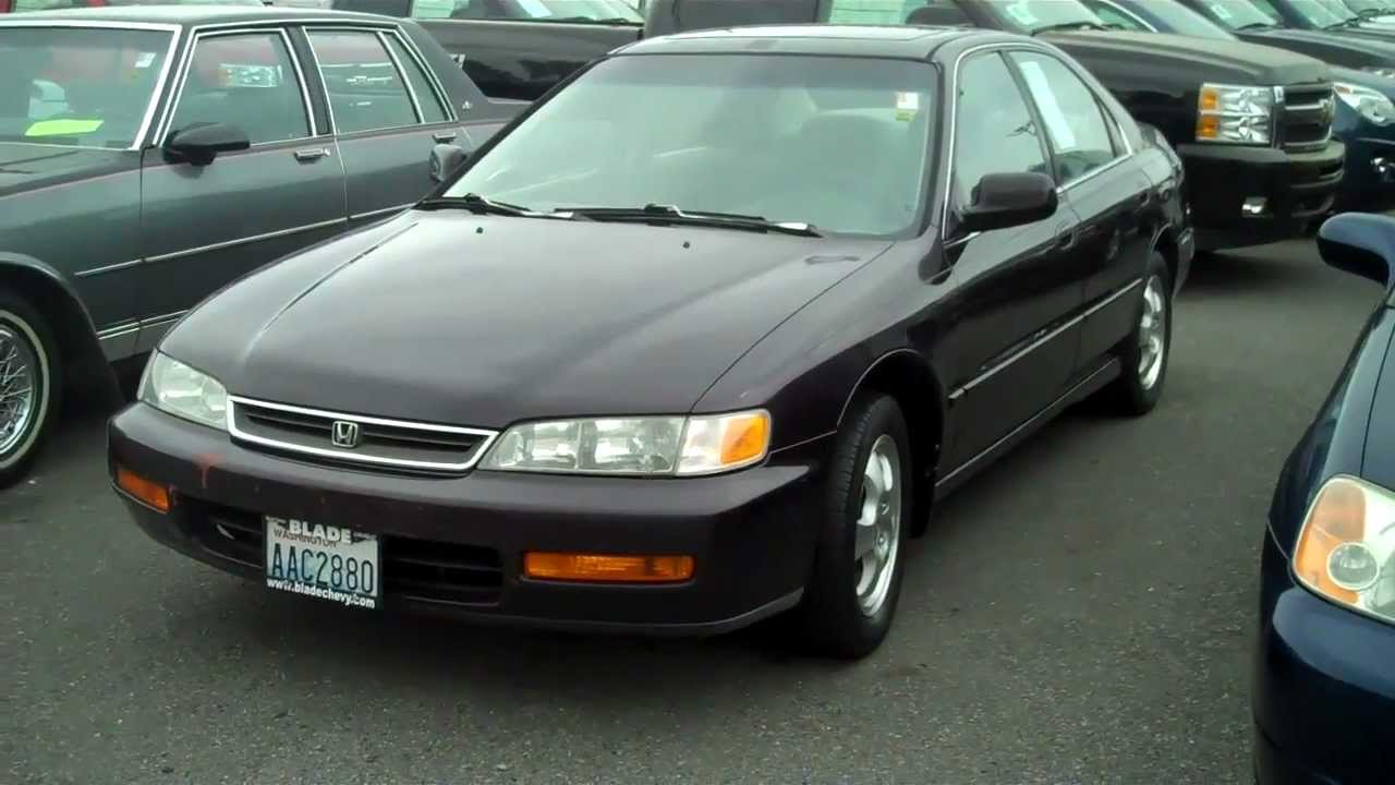 1997 Honda Accord Sedan - YouTube