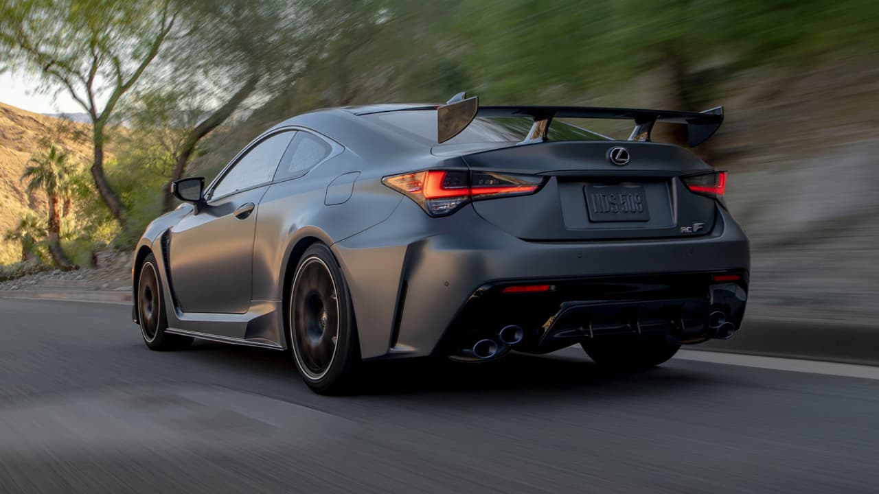 Lexus RC F (USA) Review 2023 | Top Gear