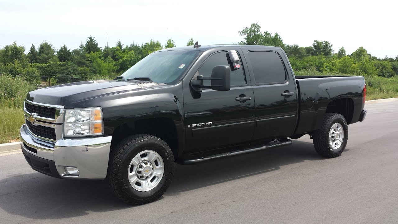 SOLD.2008 CHEVROLET SILVERADO 2500 HD CREW CAB 4X2 6.6L DURAMAX 179K CALL  855.507.8520 - YouTube