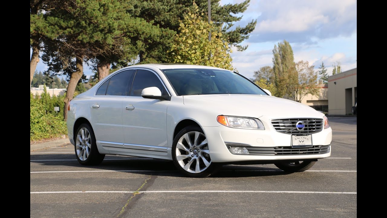 The 2016 Volvo S80 T5 Drive-E get up to 37-mpg on the highway! - YouTube