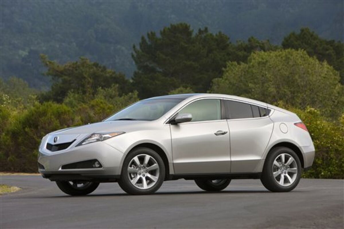 2010 Acura ZDX is more than distinctive - The San Diego Union-Tribune