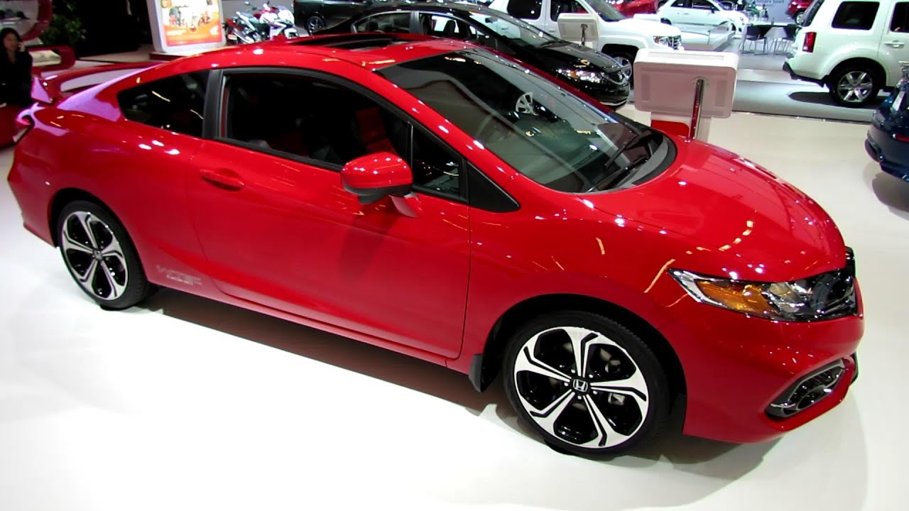 2014 Honda Civic Si Coupe - Exterior and Interior Walkaround - 2014  Montreal Auto Show - YouTube