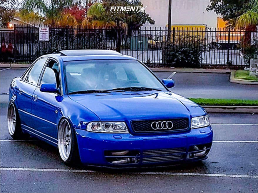2001 Audi S4 Base with 18x8.5 ESR Sr02 and BFGoodrich 205x40 on Coilovers |  905406 | Fitment Industries