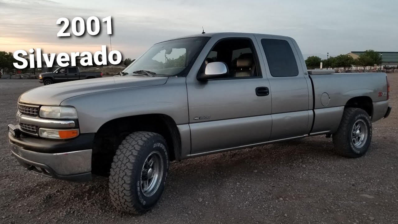 2001 Chevy Silverado 1500 LT Walk Around - 1999-2002 Chevrolet Silverado  First Impressions - YouTube