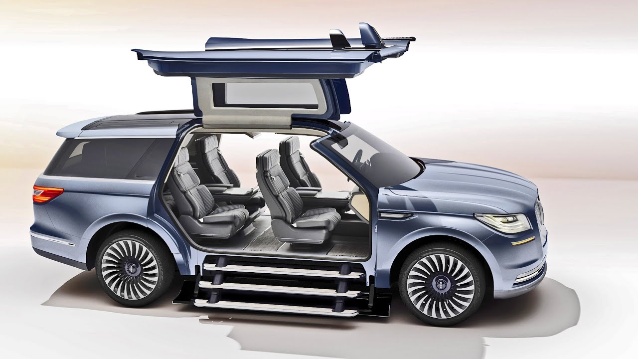 FIRST LOOK: 2016 Lincoln Navigator Concept - YouTube