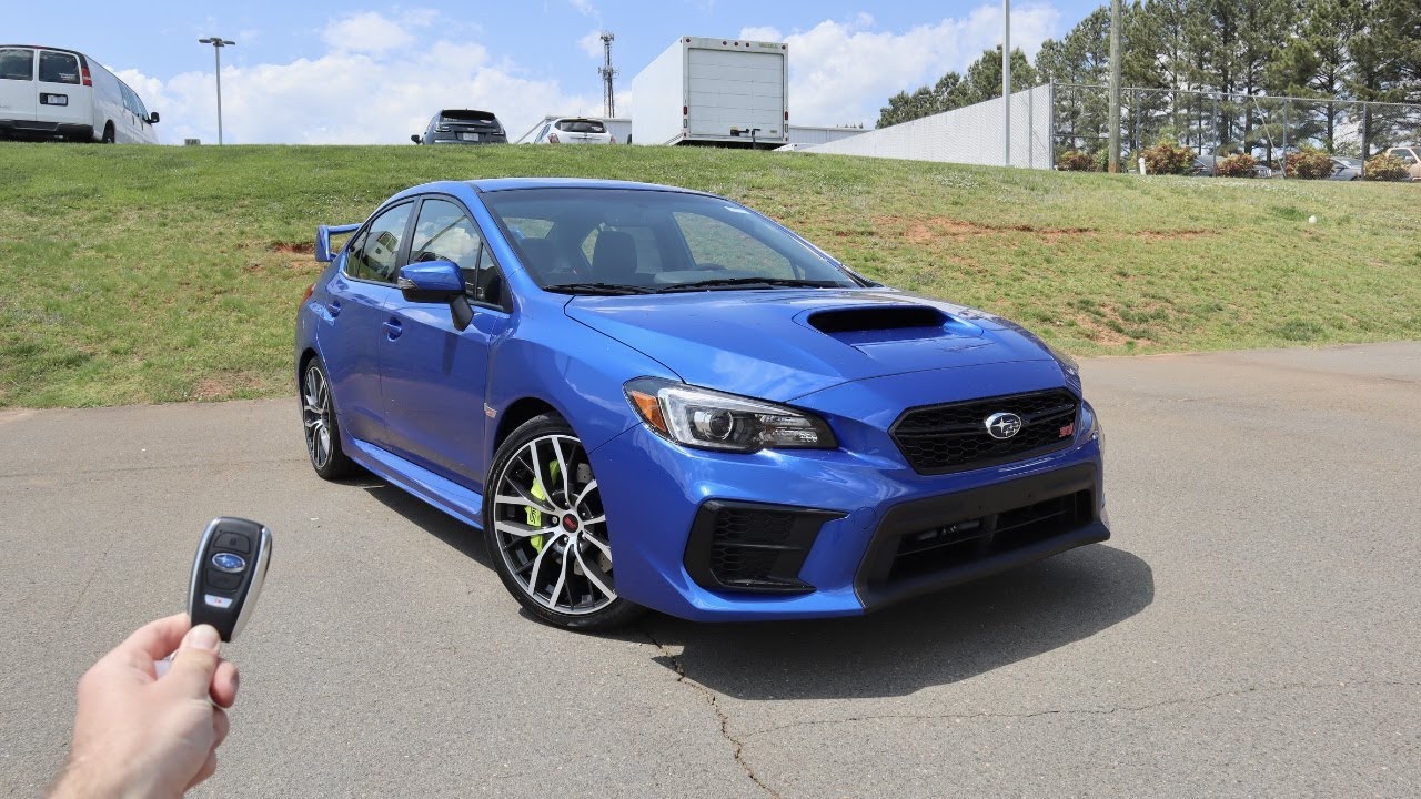 2021 Subaru WRX STI: Start Up, Exhaust, Test Drive and Review - YouTube