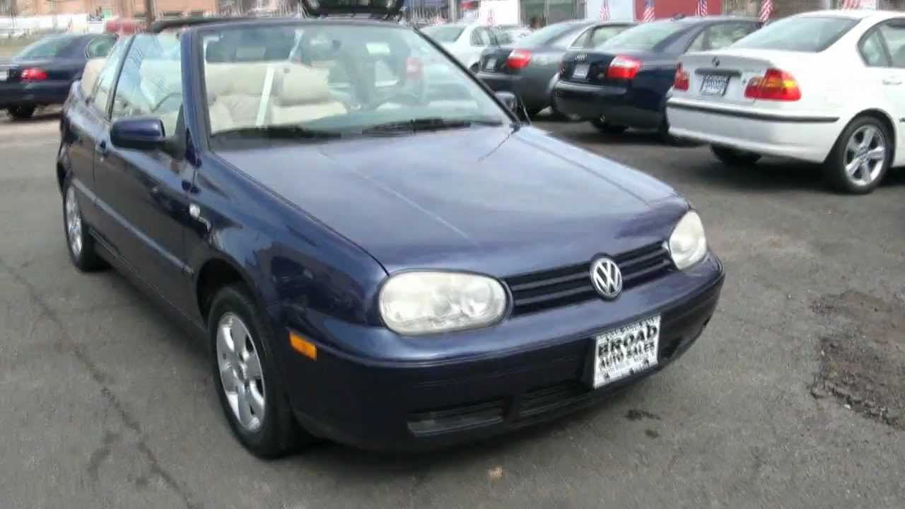 2002 Volkswagen Cabrio 2.0 GLX - YouTube