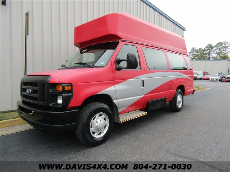 2009 Ford E-350 Super Duty Econoline Commercial Hardtop Cargo Passenger  Caring Shuttle Bus Extended Links