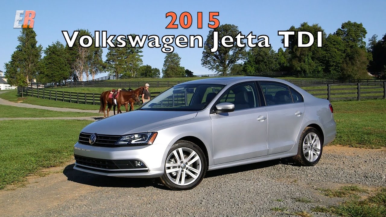 2015 VW Jetta TDI Test Drive Review - YouTube