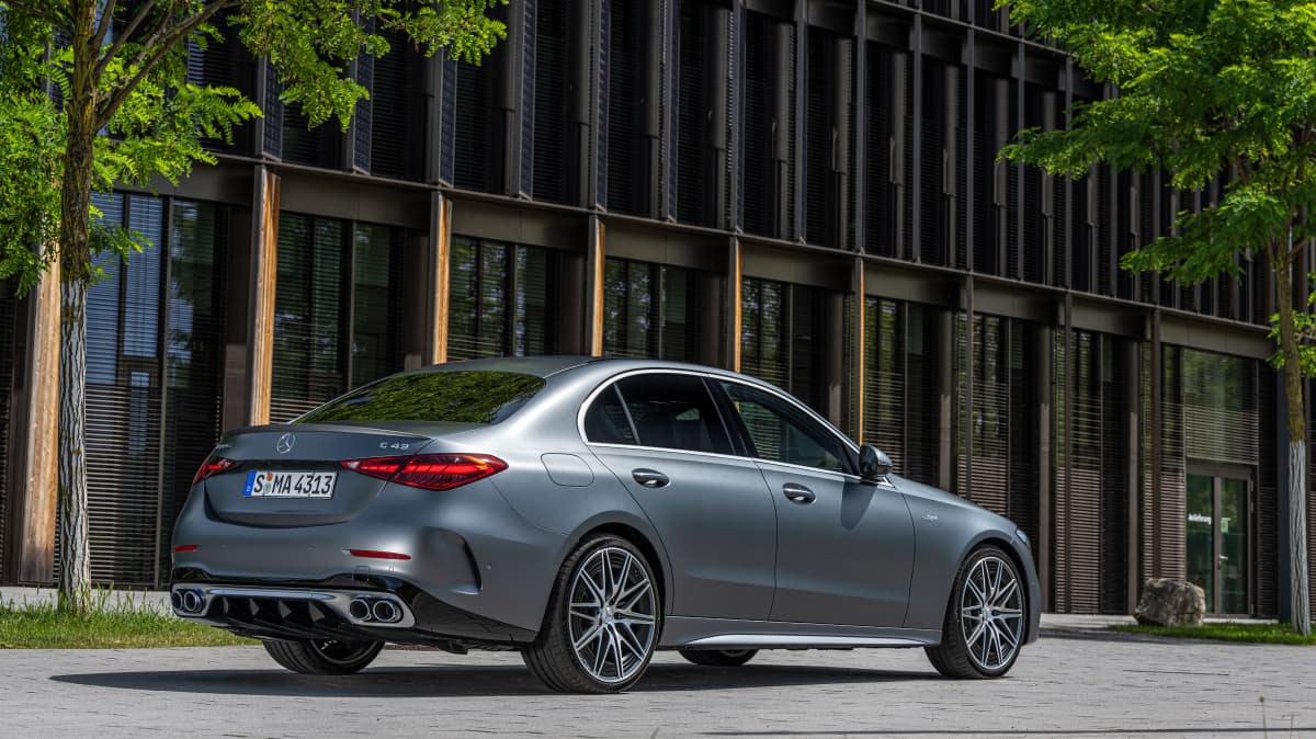 2023 Mercedes-AMG C43 video review: International first drive - Drive