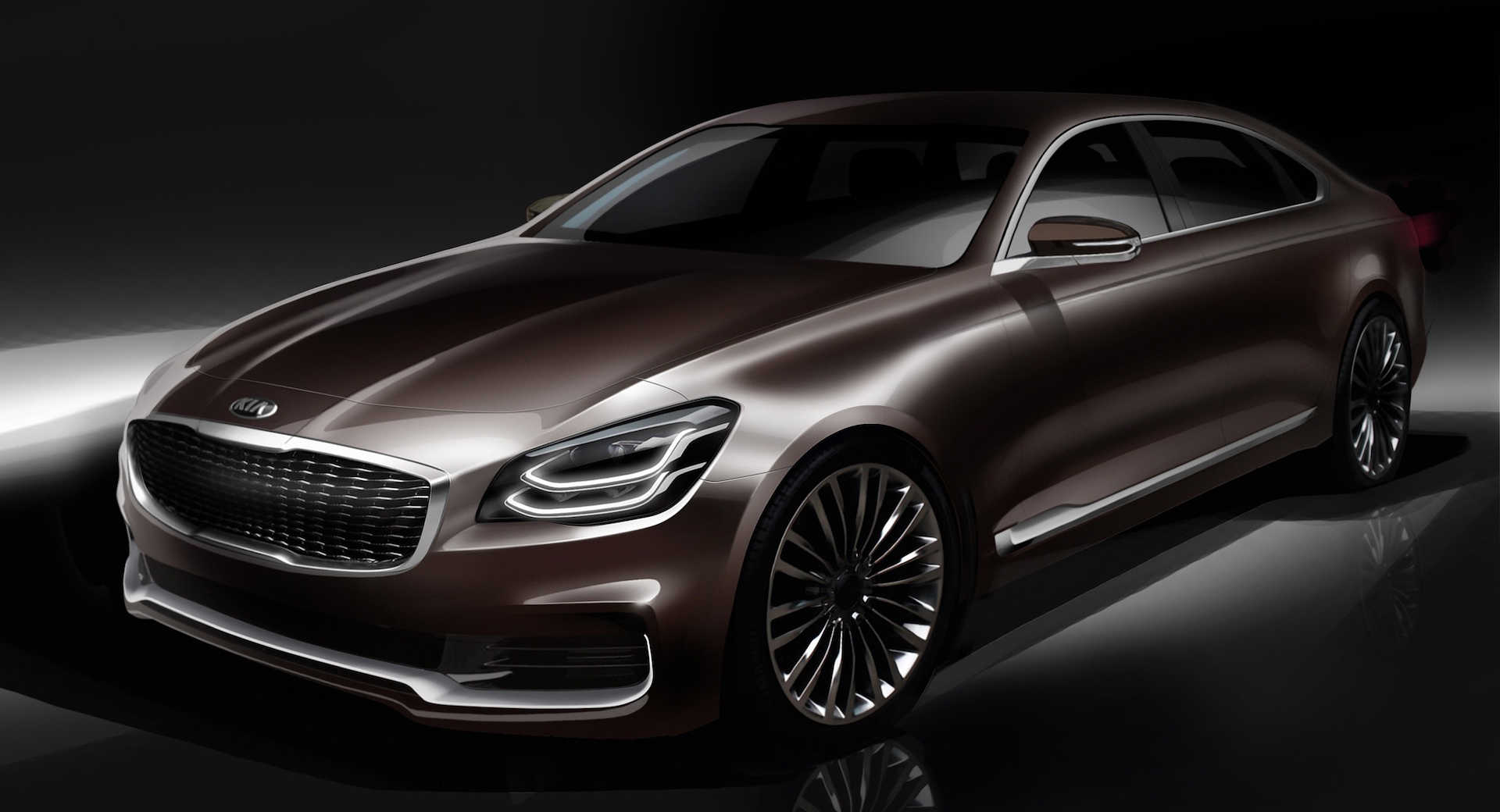 New Kia K900 Teasers Hint Towards A German-Like Flagship | Carscoops