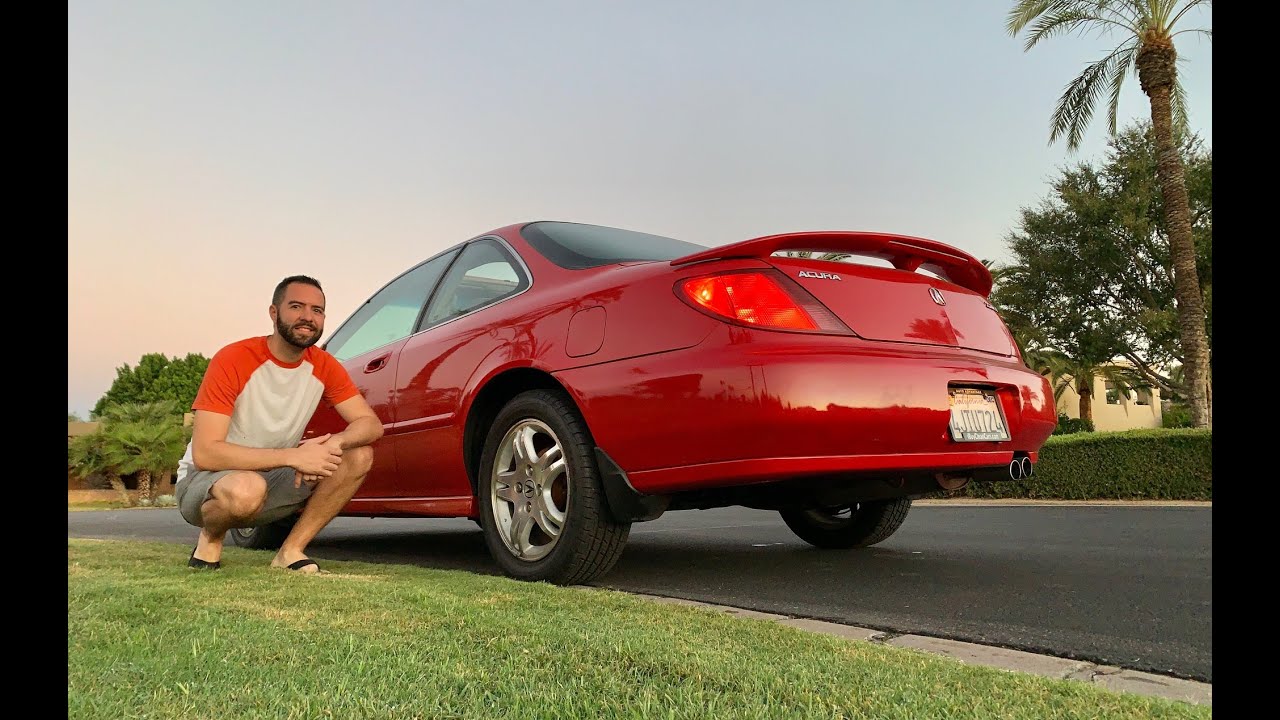 My Milano Red 1999 Acura 2.3CL 5-Speed with 138,000 Miles - YouTube