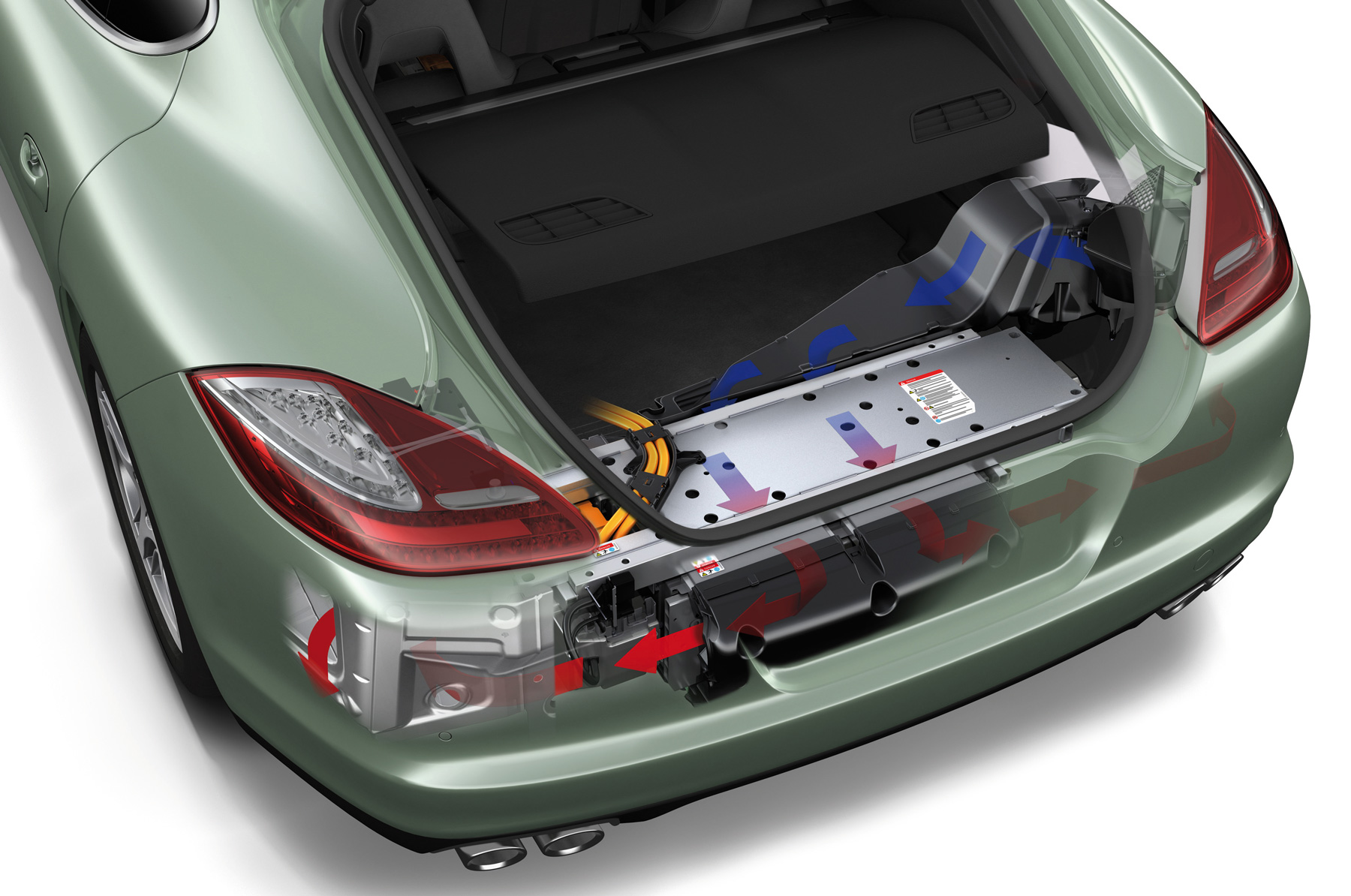 2012-Porsche-Panamera-S-Hybrid_Extrication_HV_Battery - Boron Extrication