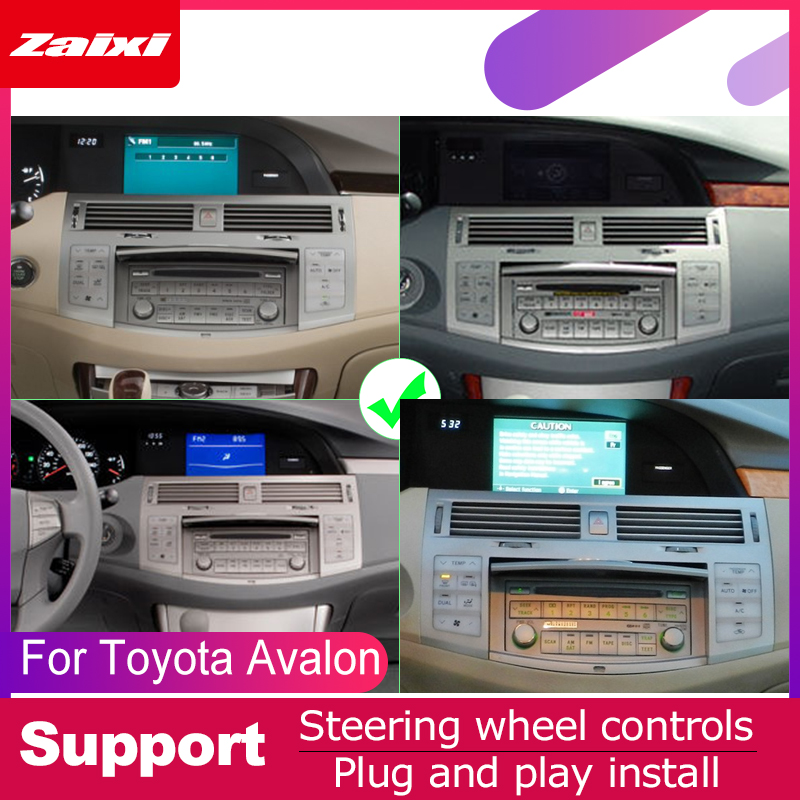For Toyota Avalon 2008 2009 2010 Android Car Dvd Gps Multimedia Player  Navigation System Radio Video Audio Player Head Unit - Car Multimedia  Player - AliExpress