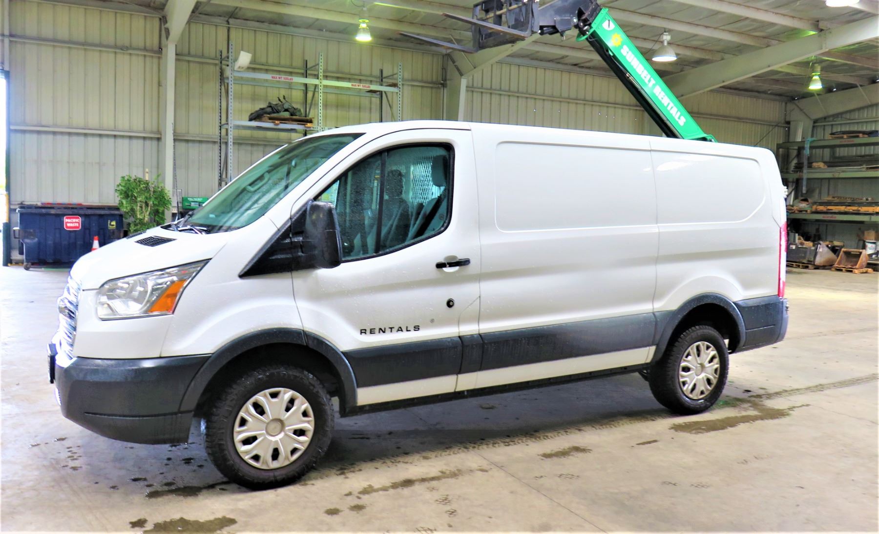 2015 Ford Transit 250 Cargo Van, 67848 Miles, Lic. 972HDX (Runs, Drives,  See Video) - Oahu Auctions