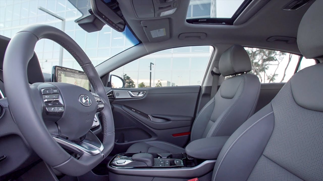 2021 Hyundai IONIQ Electric Interior - YouTube