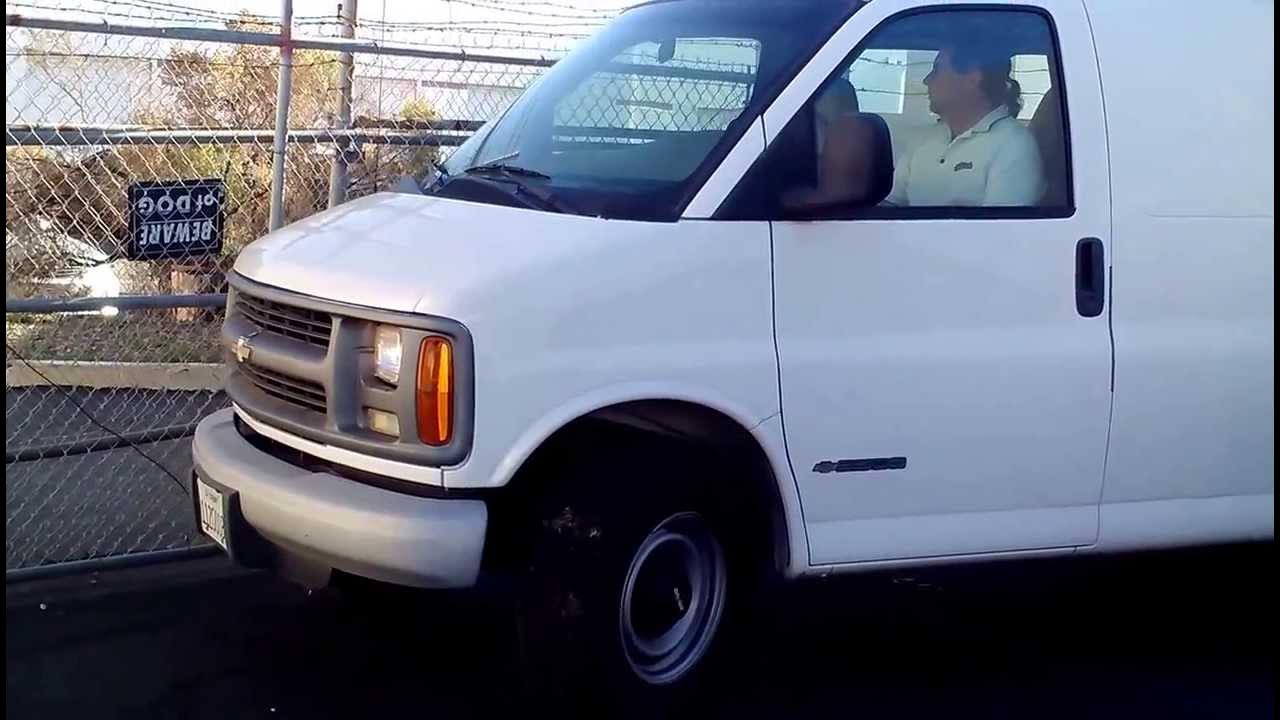 2002 Chevrolet Express 2500 Cargo Van - YouTube