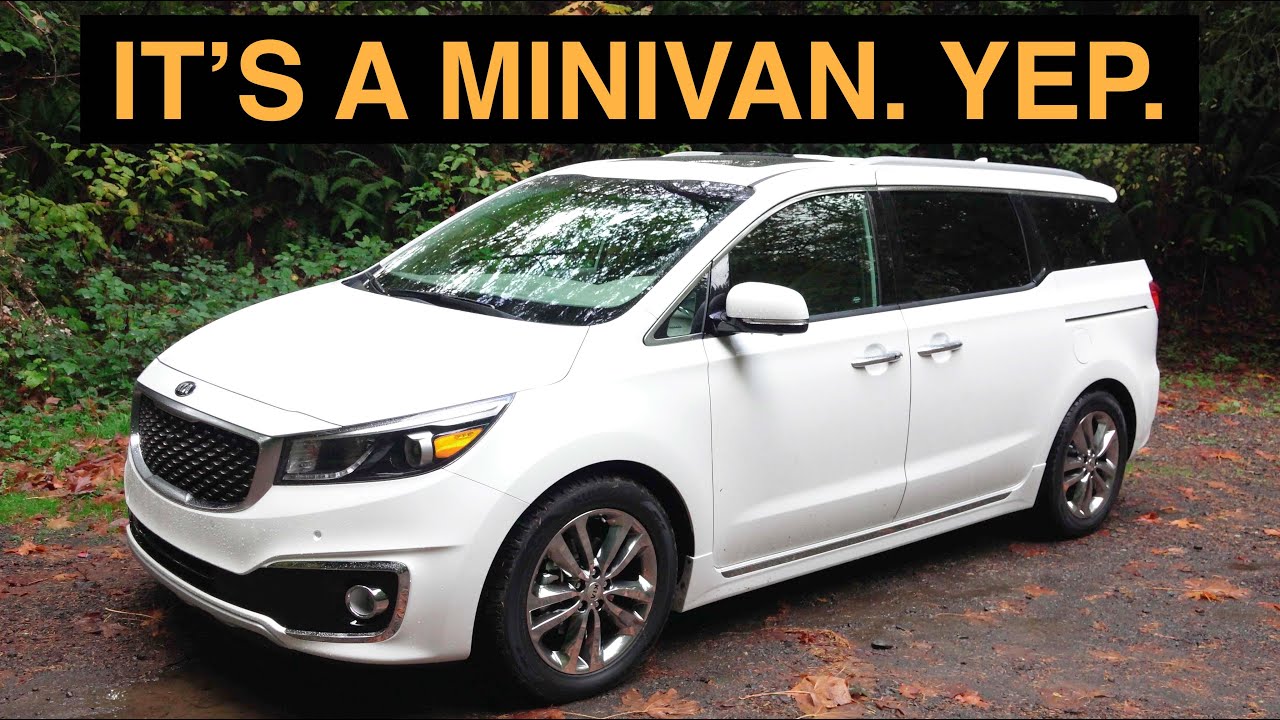 The Best Minivan Review Ever - 2016 Kia Sedona - YouTube