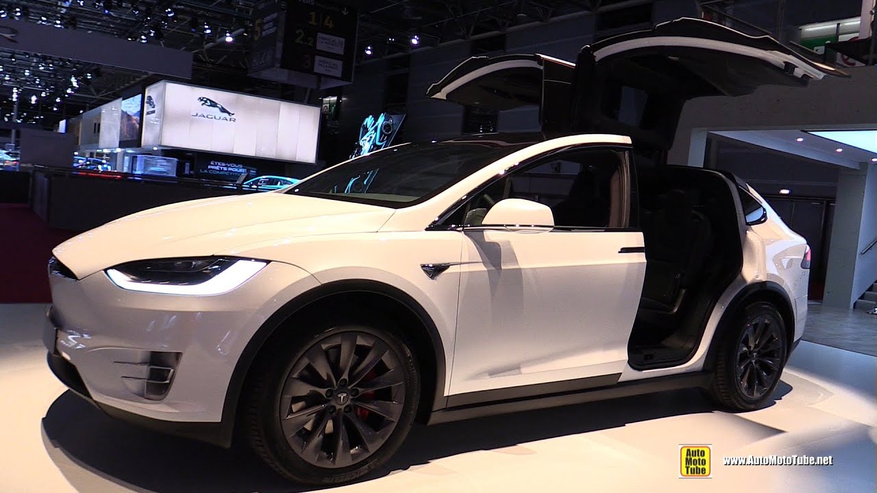 2019 Tesla Model X P100D - Exterior and Interior Walkaround - 2018 Paris  Motor Show - YouTube