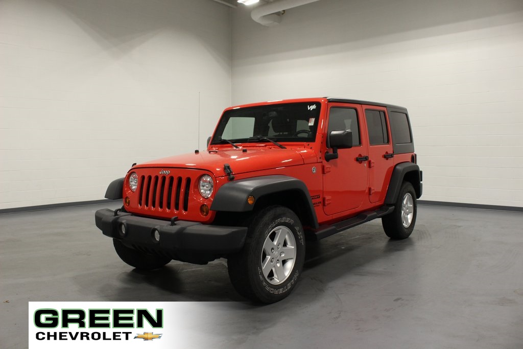 Pre-Owned 2013 Jeep Wrangler Unlimited Sport 4D Sport Utility in East  Moline #CV180A | Green Family Chevrolet