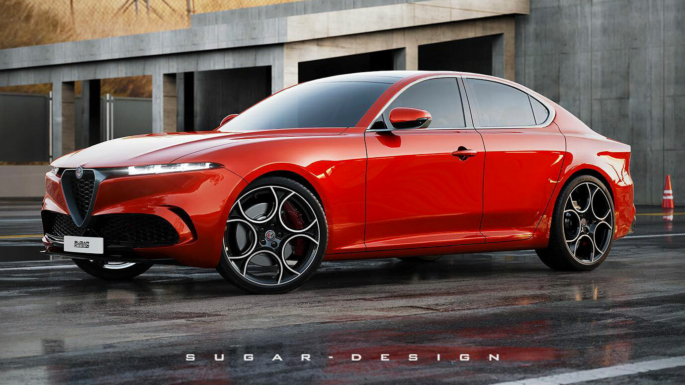 2026 Alfa Romeo Giulia Successor Inspired By Old And New Is Pure Sexiness |  Carscoops