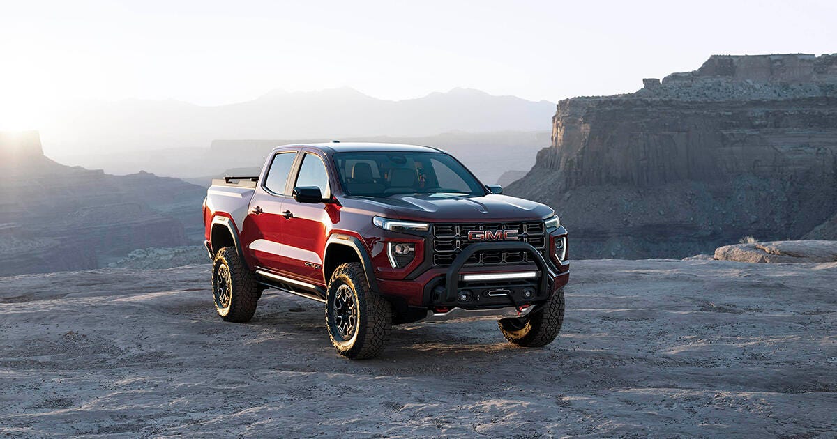 2023 GMC Canyon Lands With Serious Off-Road Chops and New Tech - CNET