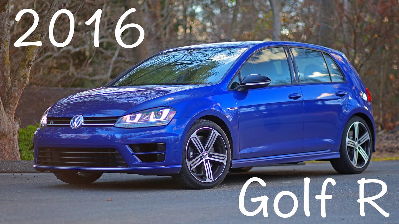 2016 VW Golf R Mk7 review - YouTube