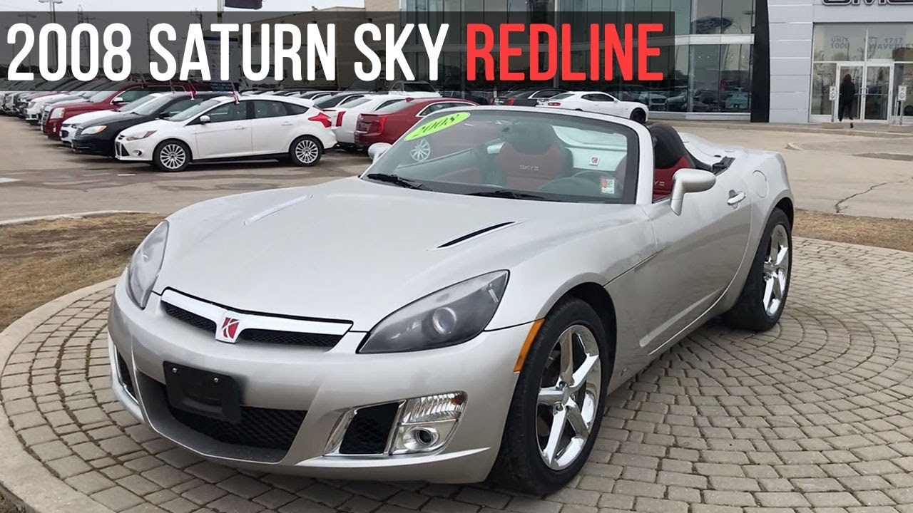 2008 Saturn Sky Red Line Convertible RWD For Sale | 2.0T 5-speed automatic  (260HP!) - YouTube