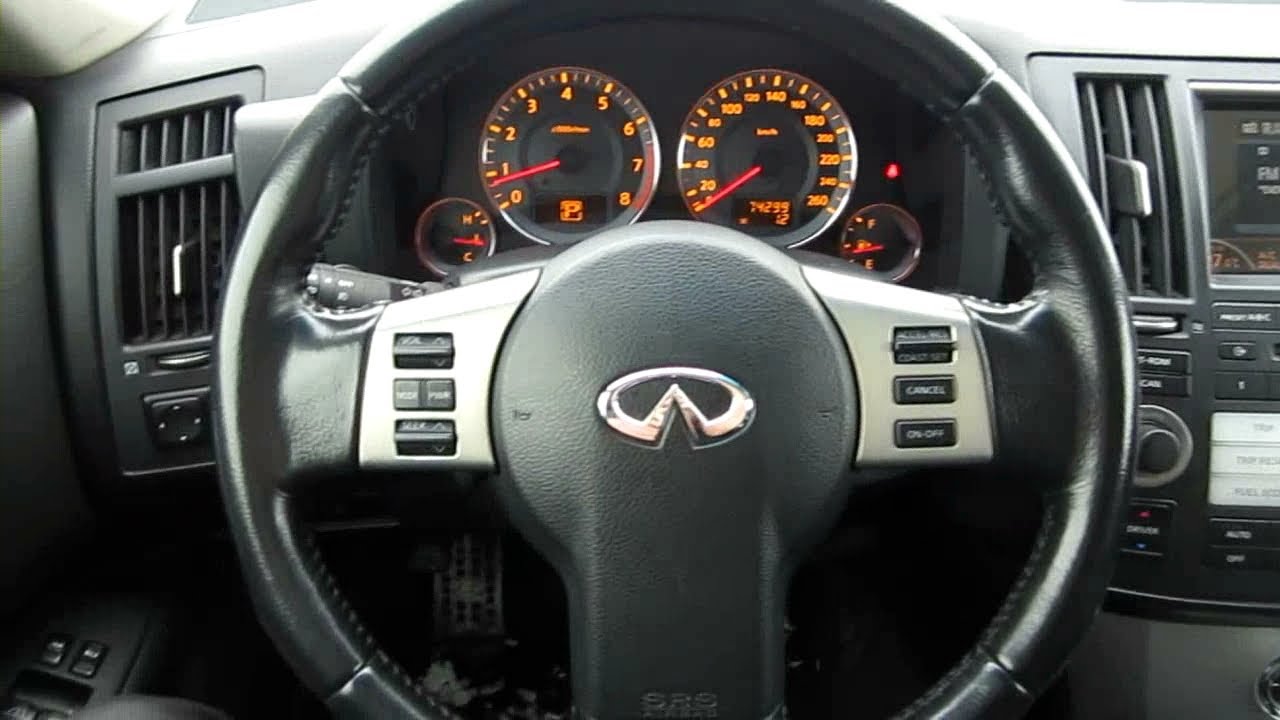 2007 Infiniti FX35. Overview of the interior. - YouTube