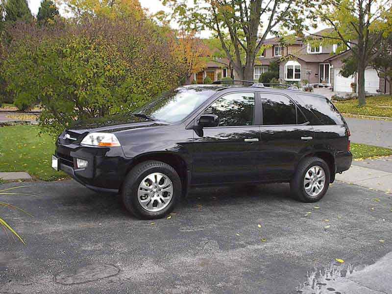 2003 Acura MDX, chrome