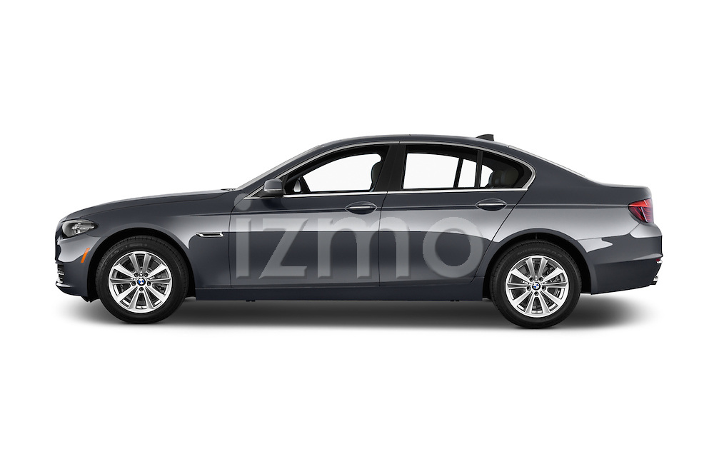 2015 BMW 5 Series 528i 4 Door Sedan Side View Car Pics | izmostock
