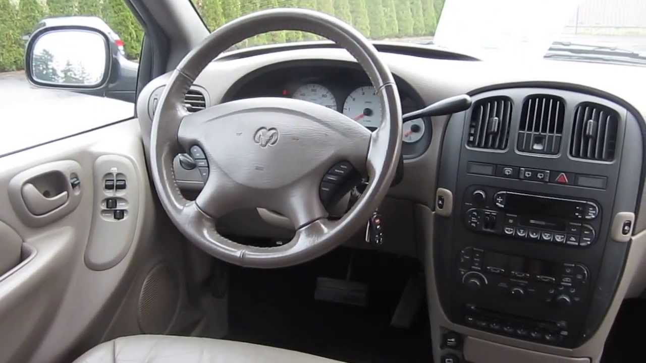 2003 Dodge Grand Caravan, White - STOCK# 123422 - Interior - YouTube