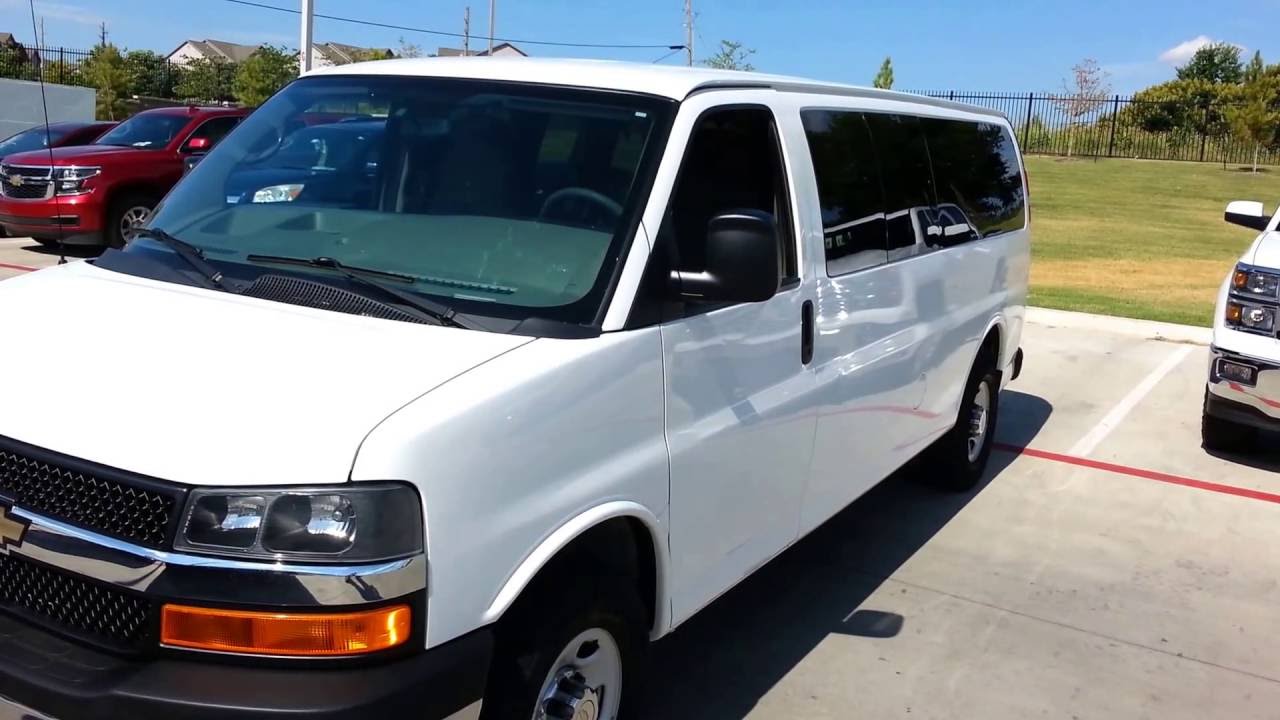 SOLD 15 Passenger Van 2010 Chevrolet Express 3500 6.0 V-8 83k miles For  Sale Tulsa 9189245252 - YouTube