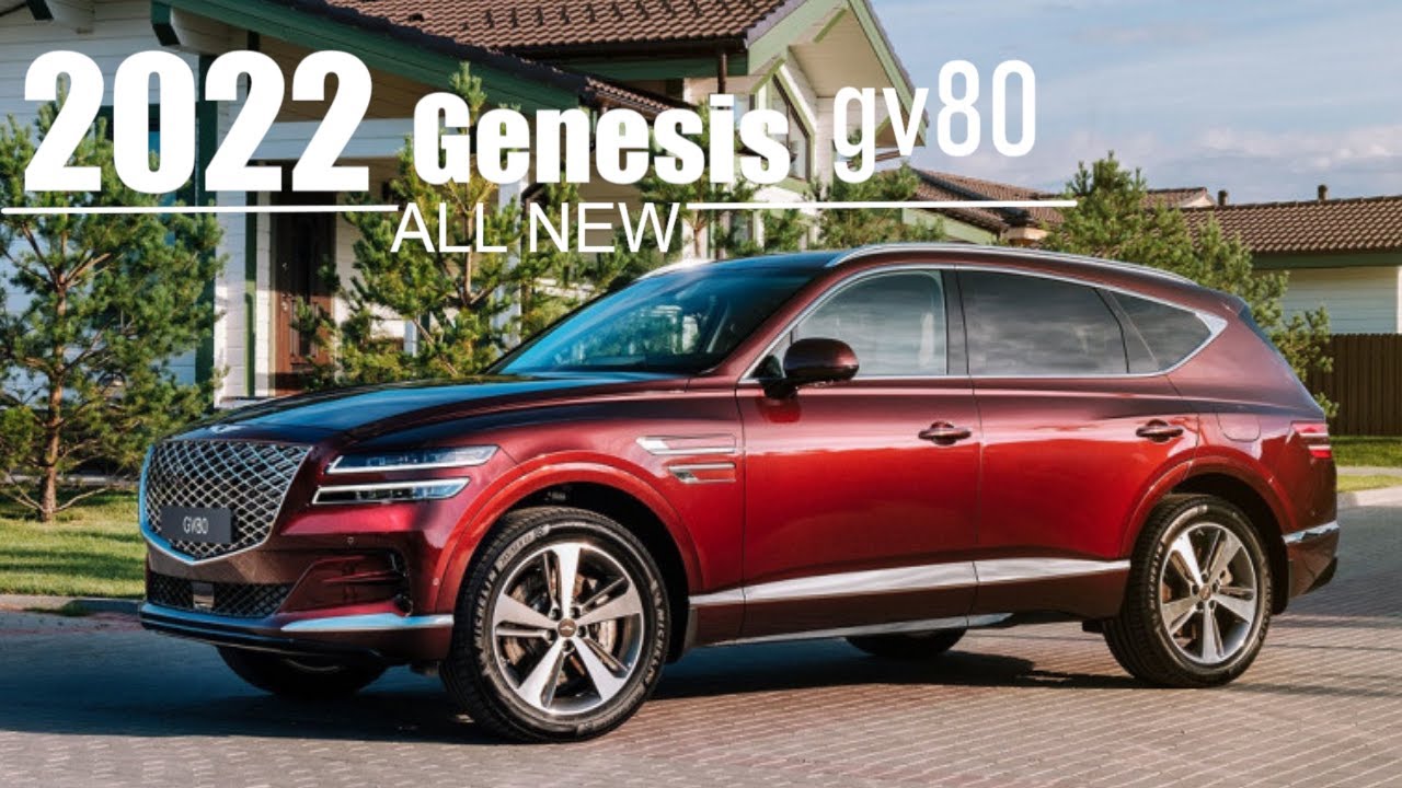 2022 Genesis GV80 | impressive EXTERIOR, INTERIOR details & price. - YouTube