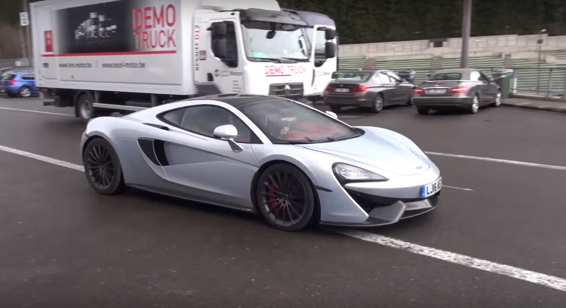 2017 McLaren 570GT Prototype Spotted at McLaren Track Day, Seems Wild  Enough - autoevolution