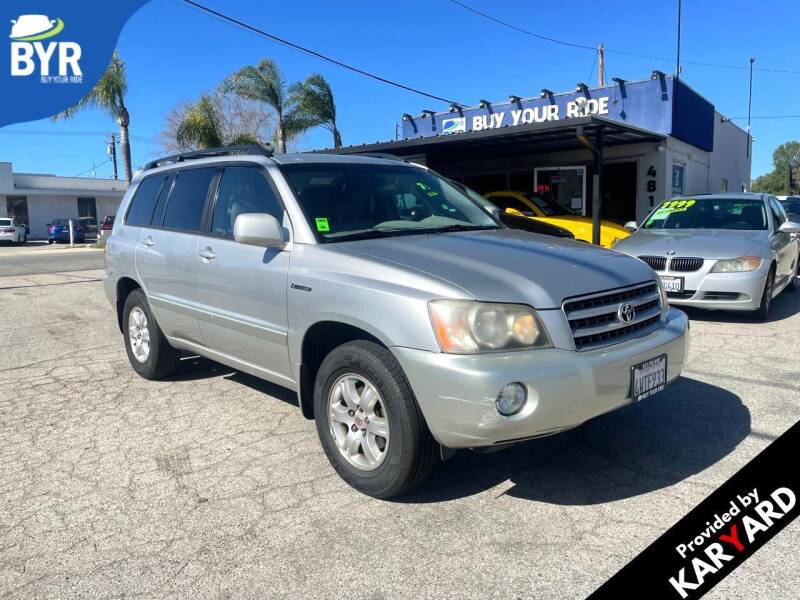 2002 Toyota Highlander For Sale In California - Carsforsale.com®