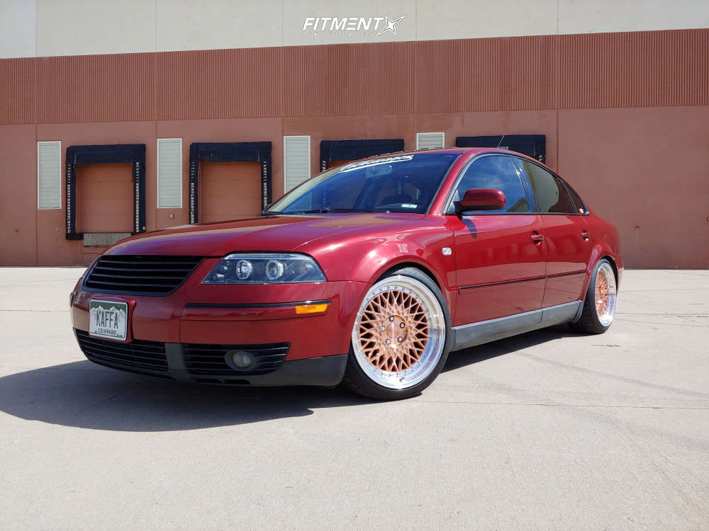 2003 Volkswagen Passat GLX 4 Motion with 18x9 Avant Garde M220 and  Continental 225x40 on Coilovers | 1166232 | Fitment Industries