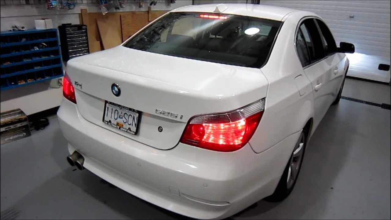 2007 BMW 525i (E60) Aftermarket Exhaust | AnthonyJ350 - YouTube
