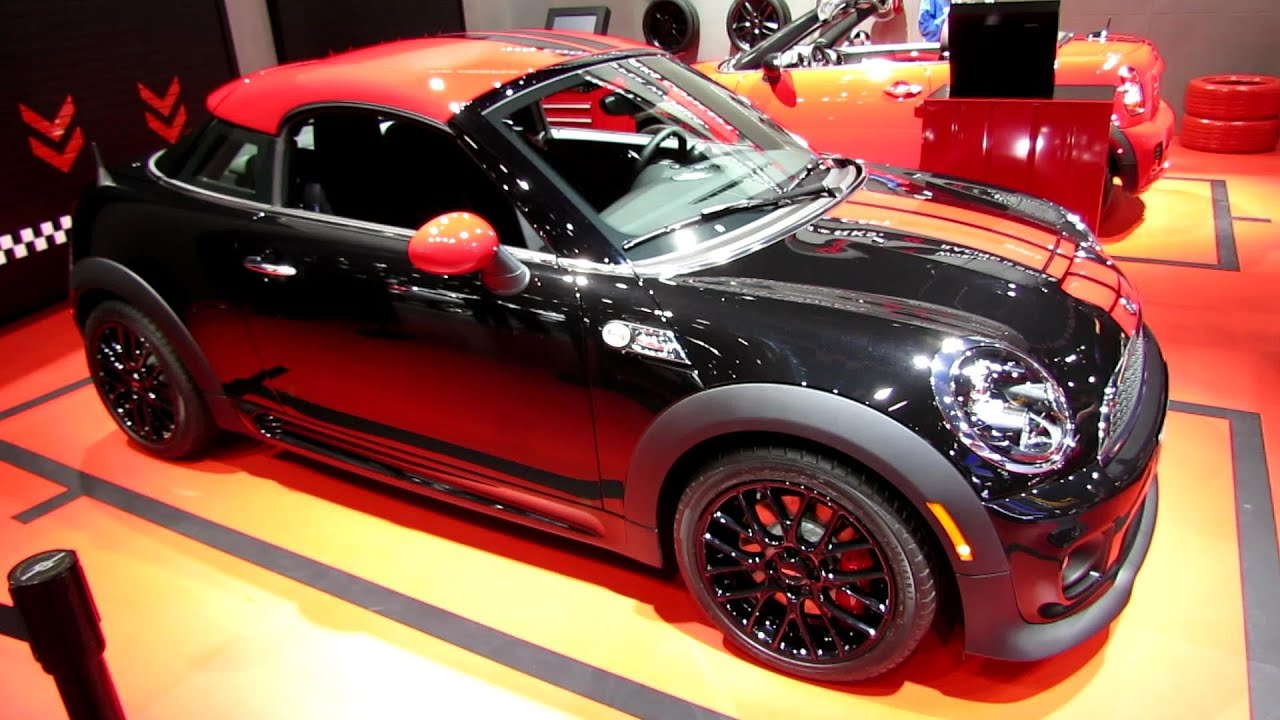 2014 Mini John Cooper Works Coupe - Exterior and Interior Walkaround - 2014  Detroit Auto Show - YouTube